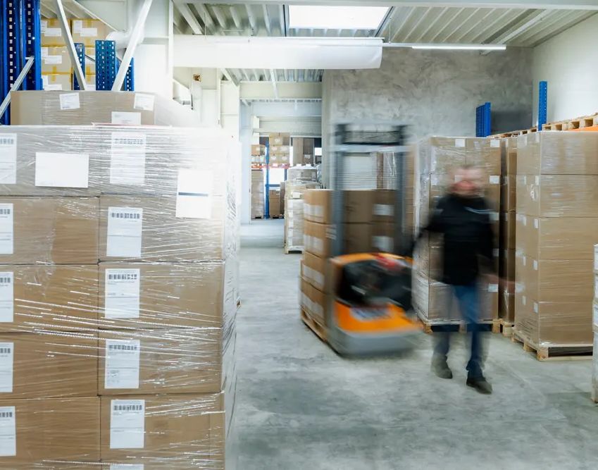 Lager und Logistik bei bomo trendline